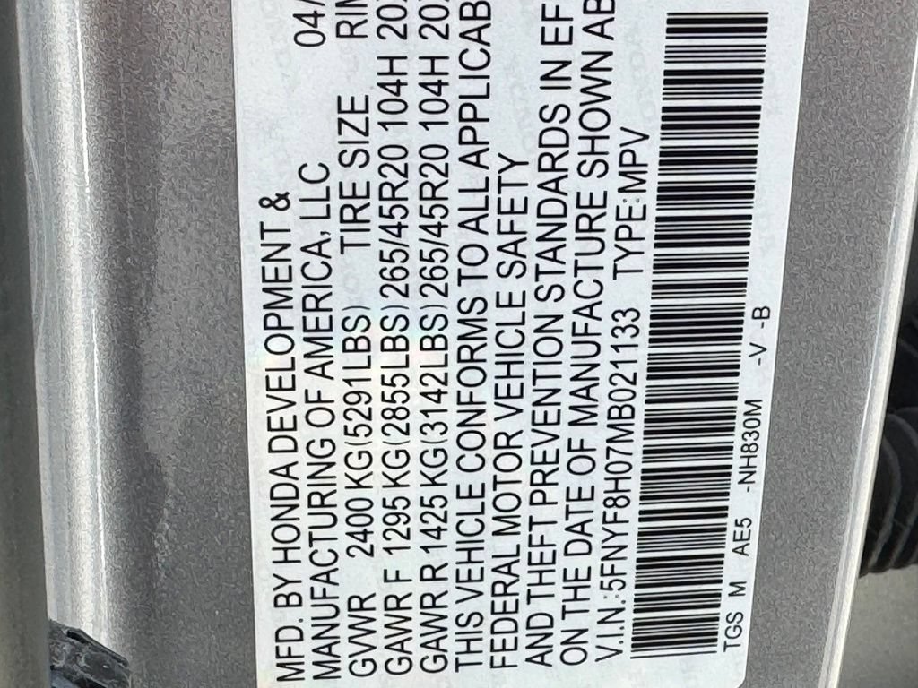 Used 2021 Honda Passport Elite image 47