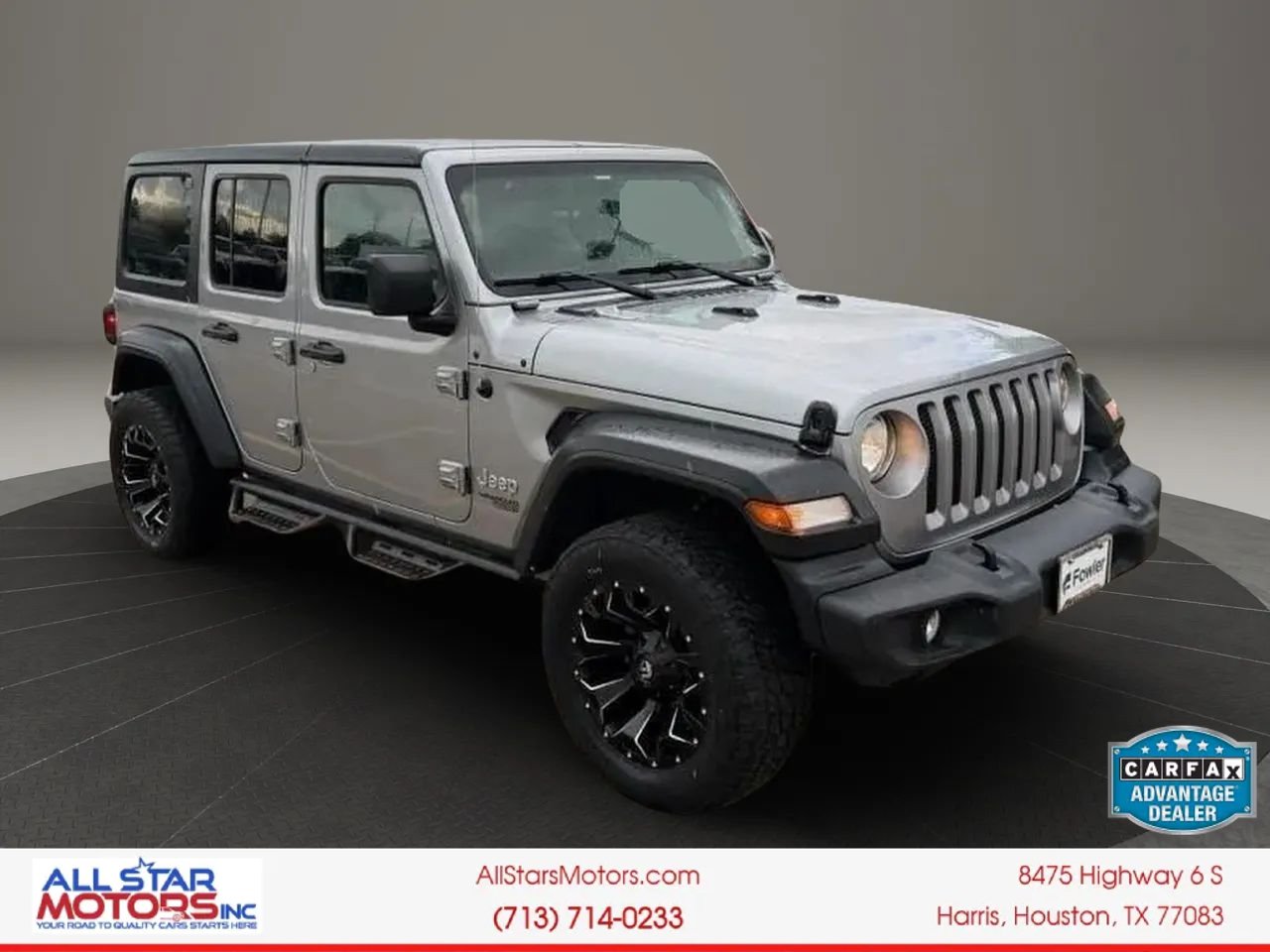 Used 2019 Jeep Wrangler Unlimited Sport S