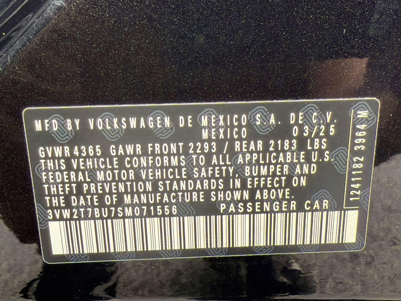 Certified 2025 Volkswagen Jetta GLI Autobahn FWD image 18