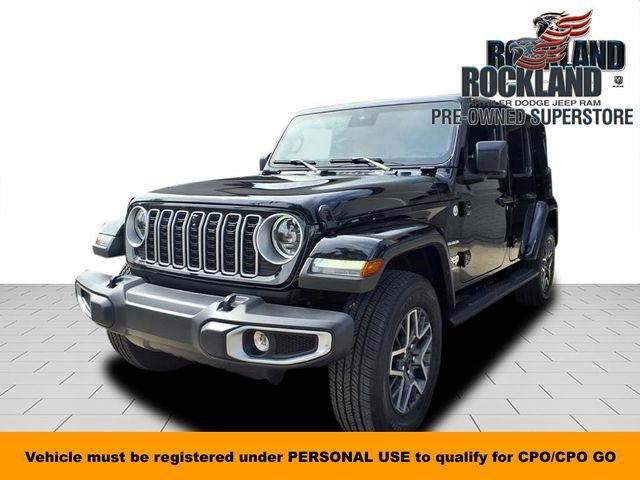 Used 2024 Jeep Wrangler Sahara w/ Dual Top Group