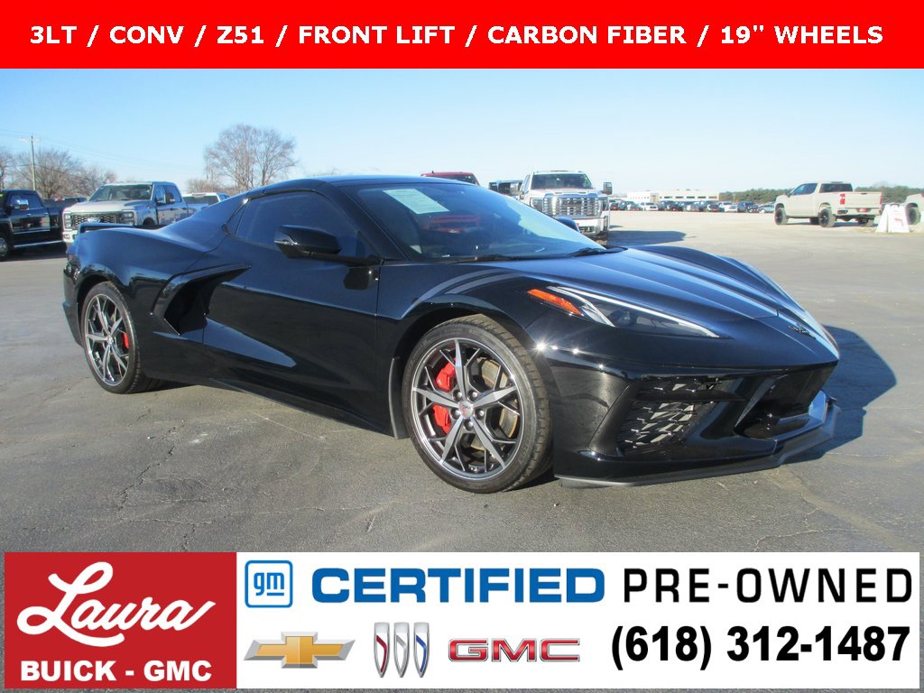 Certified 2022 Chevrolet Corvette Stingray Premium Conv w/ Z51 Performance Package