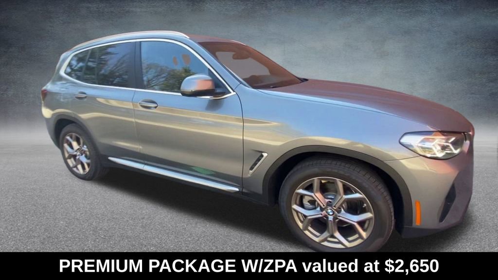 Used 2023 BMW X3 xDrive30i w/ Premium Package w/ZPA image 2