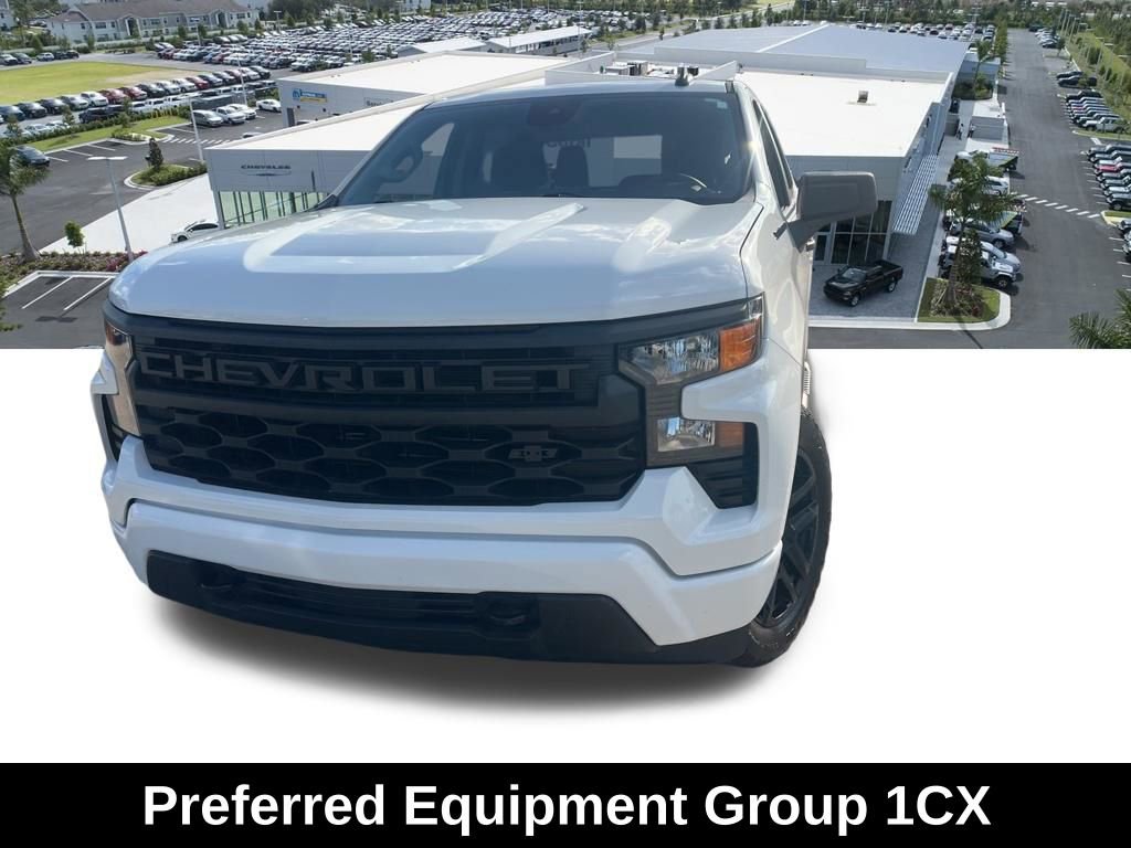 Used 2024 Chevrolet Silverado 1500 Custom w/ Turbomax Blackout Package image 3