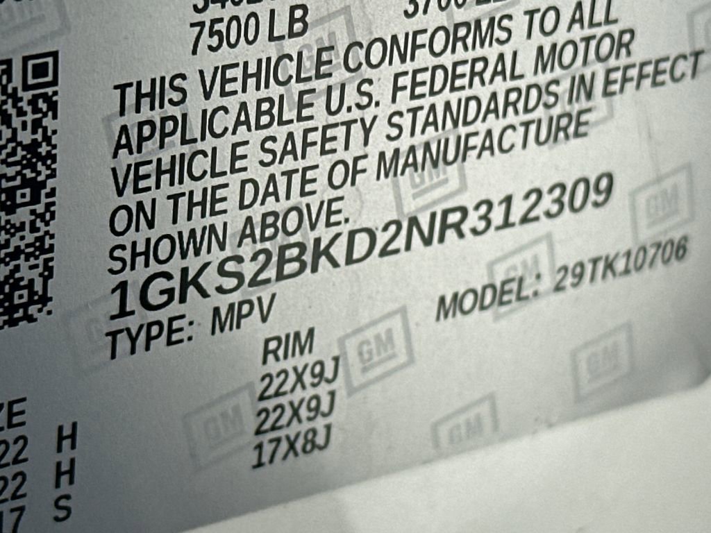 Used 2022 GMC Yukon SLT w/ SLT Premium Package AWD/4WD image 34