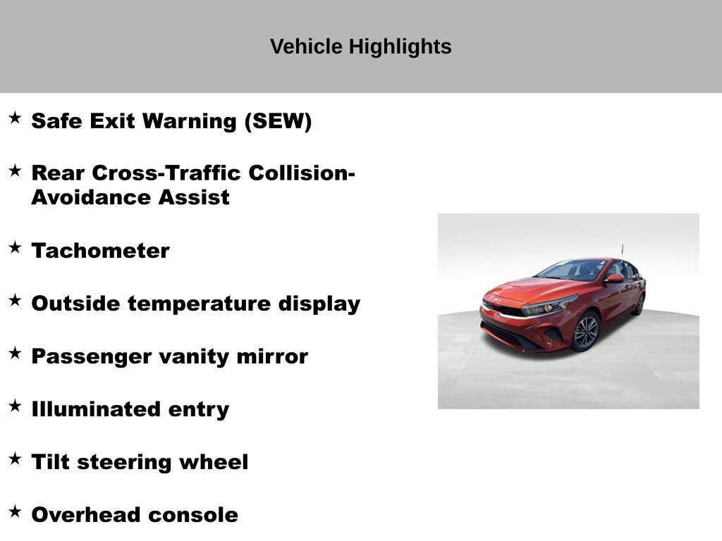 Certified 2024 Kia Forte LXS w/ LXS Technology Package FWD image 46