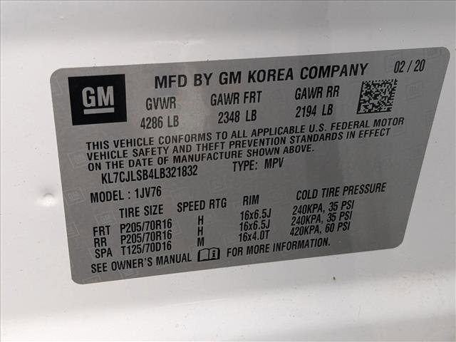 Used 2020 Chevrolet Trax LT image 22