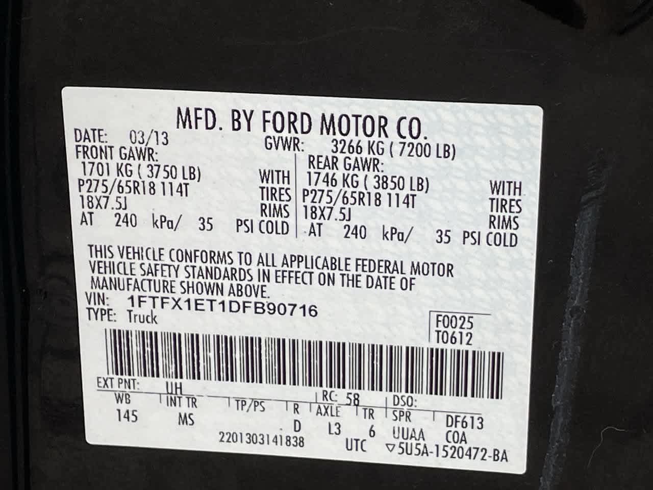 Used 2013 Ford F150 XLT w/ Luxury Equipment Group AWD/4WD image 29