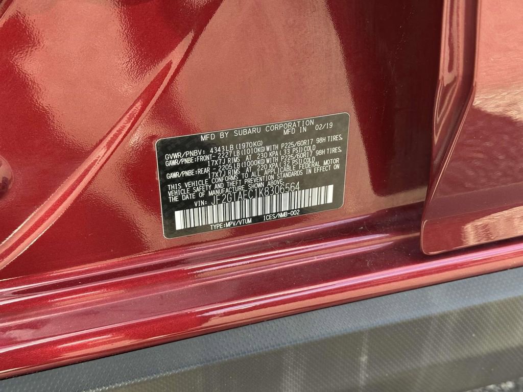 Used 2019 Subaru Crosstrek 2.0i Premium w/ Eyesight System image 12