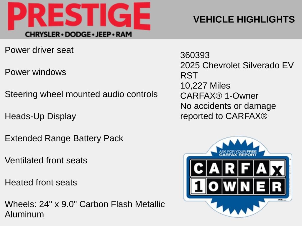 Used 2025 Chevrolet Silverado EV RST AWD/4WD image 4