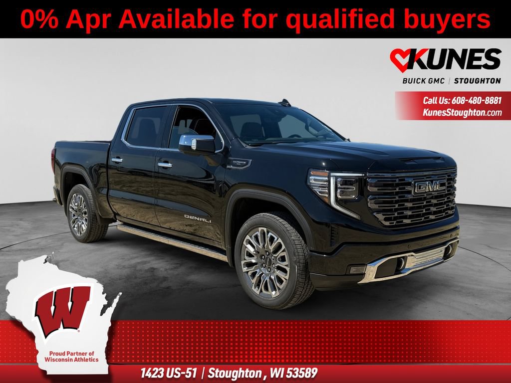 New 2026 GMC Sierra 1500 Denali Ultimate w/ LPO, Black Badging Package