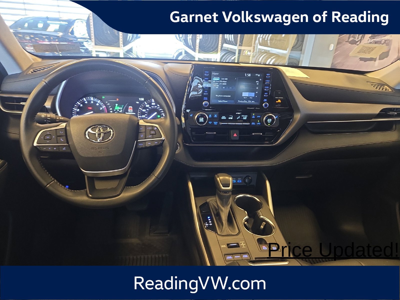 Used 2022 Toyota Highlander XLE AWD/4WD image 13