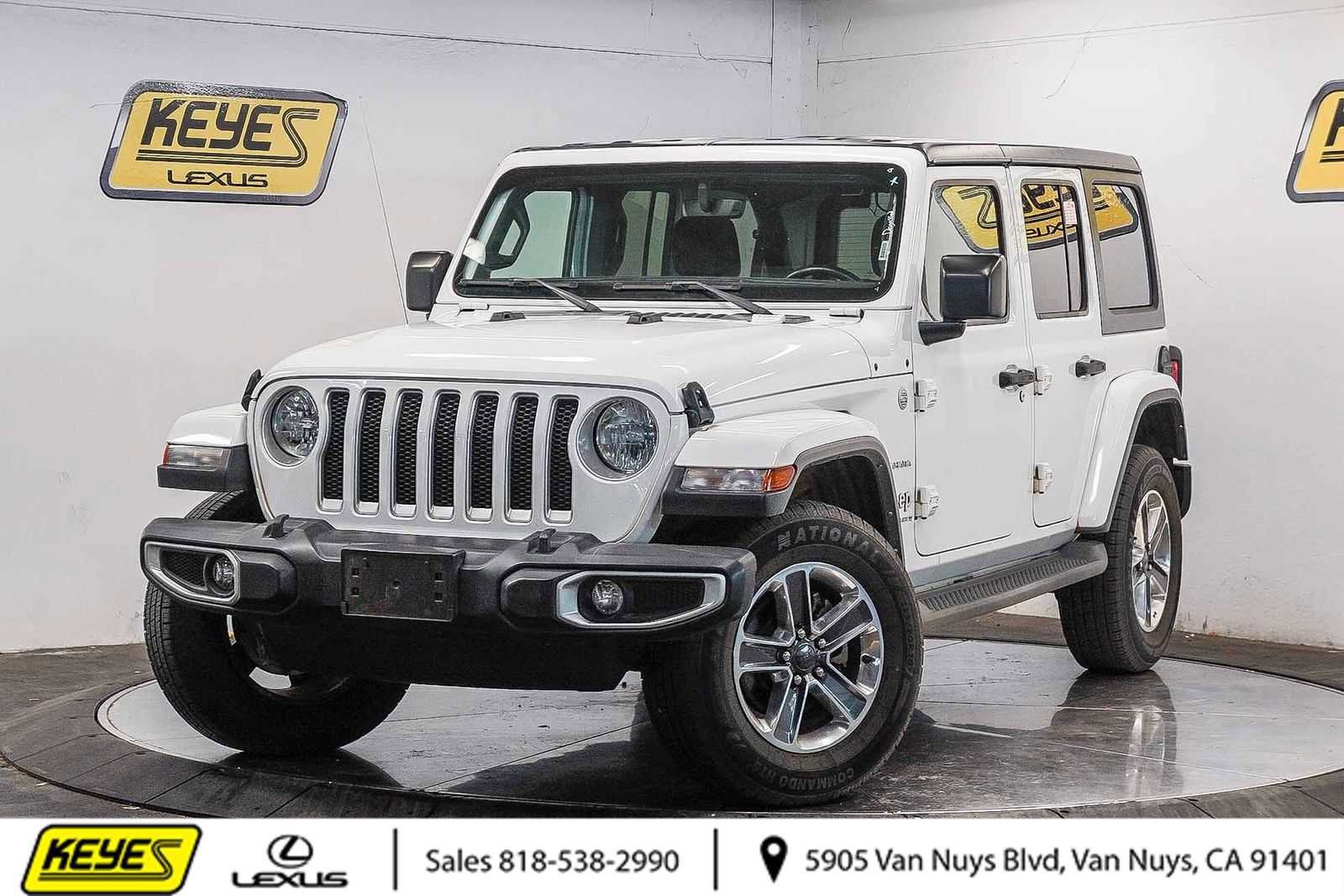 Used 2023 Jeep Wrangler Sahara w/ Cold Weather Group image 1