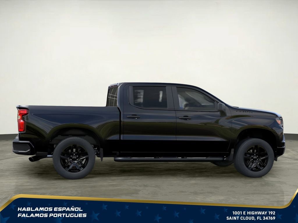 New 2026 Chevrolet Silverado 1500 Custom w/ Turbomax Blackout Package RWD image 6