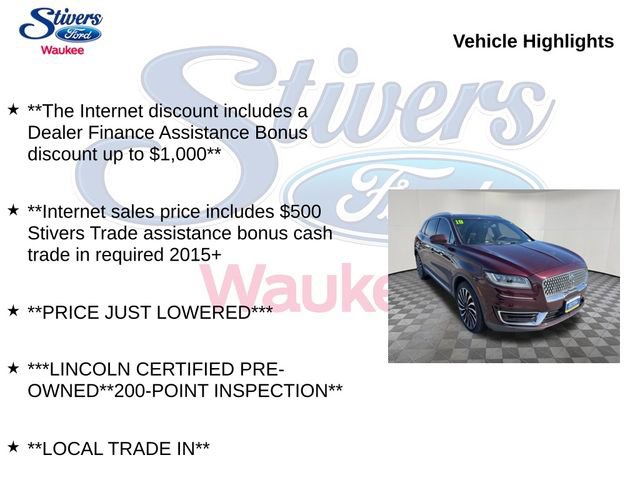 Used 2019 Lincoln Nautilus Black Label image 8