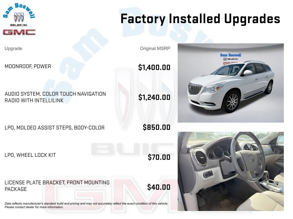 Used 2017 Buick Enclave Leather AWD/4WD image 4