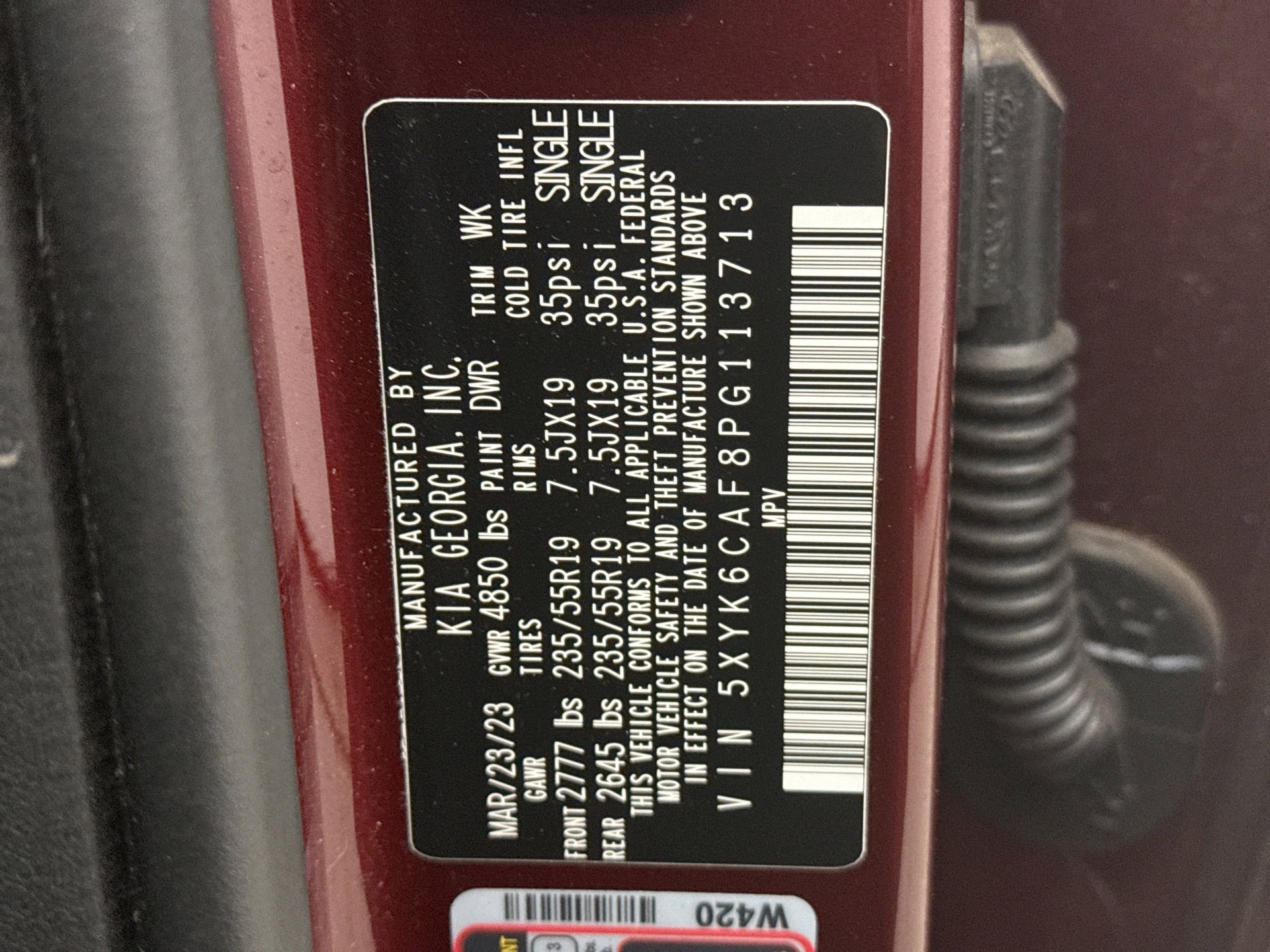 Used 2023 Kia Sportage X-Line w/ X-Line Premium Package image 11