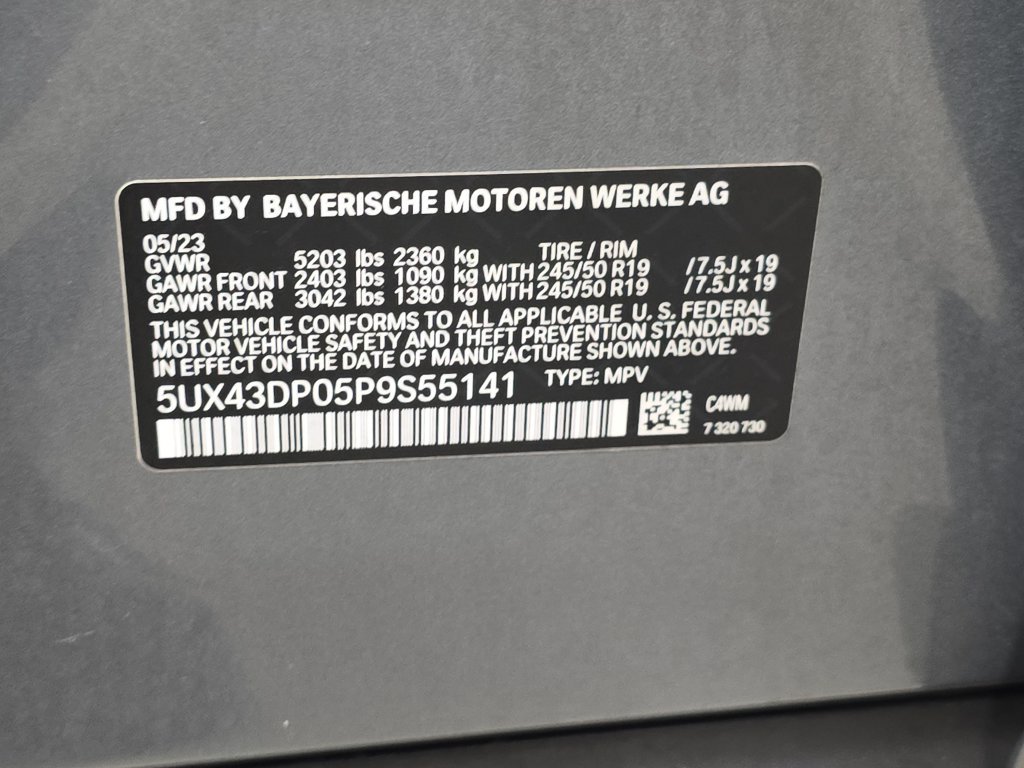 Certified 2023 BMW X3 sDrive30i w/ Convenience Package RWD image 31