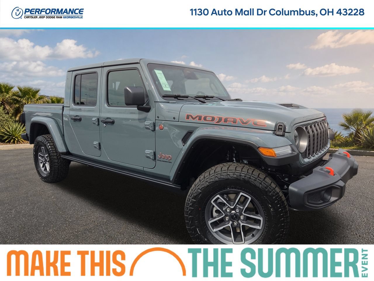 New 2026 Jeep Gladiator Mojave w/ Safety Group
