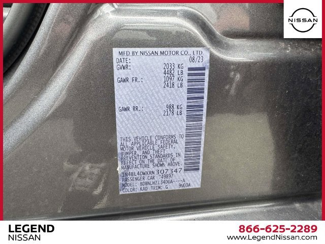 Used 2024 Nissan Altima 2.5 SV AWD/4WD image 35