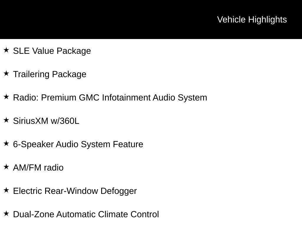 Used 2023 GMC Sierra 1500 SLE w/ Preferred Package image 11