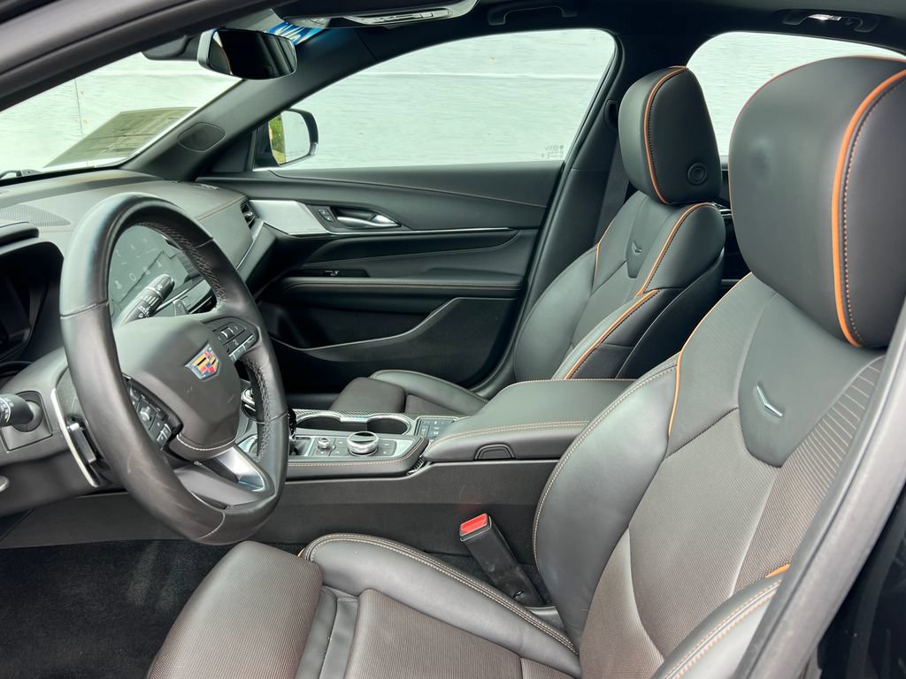 Certified 2024 Cadillac CT4 V w/ Navigation Package RWD image 9