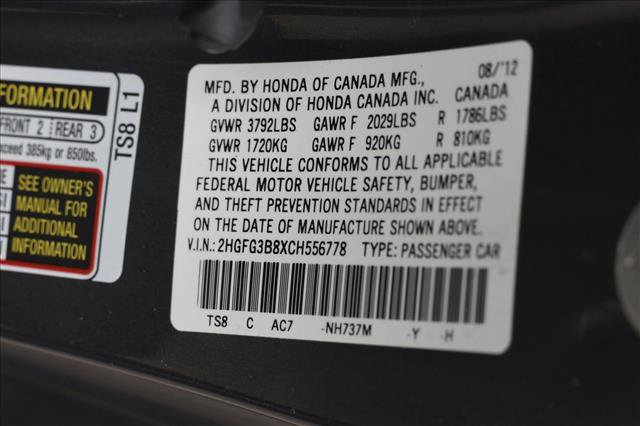 Used 2012 Honda Civic EX image 28