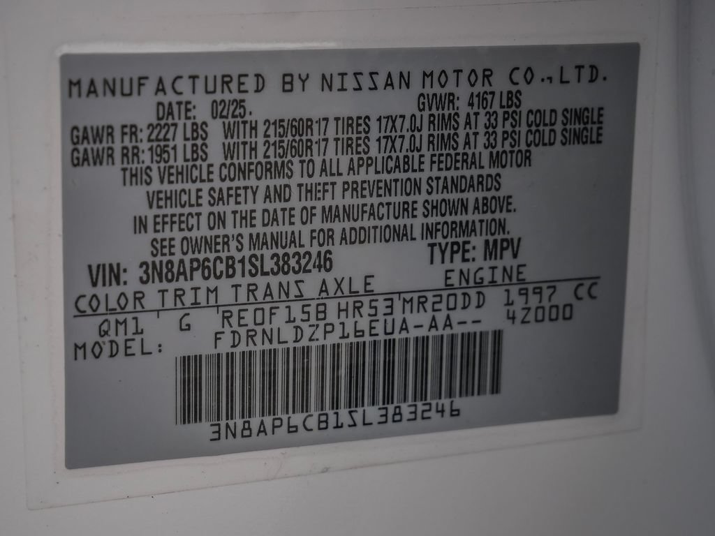 Used 2025 Nissan Kicks SV AWD/4WD image 31
