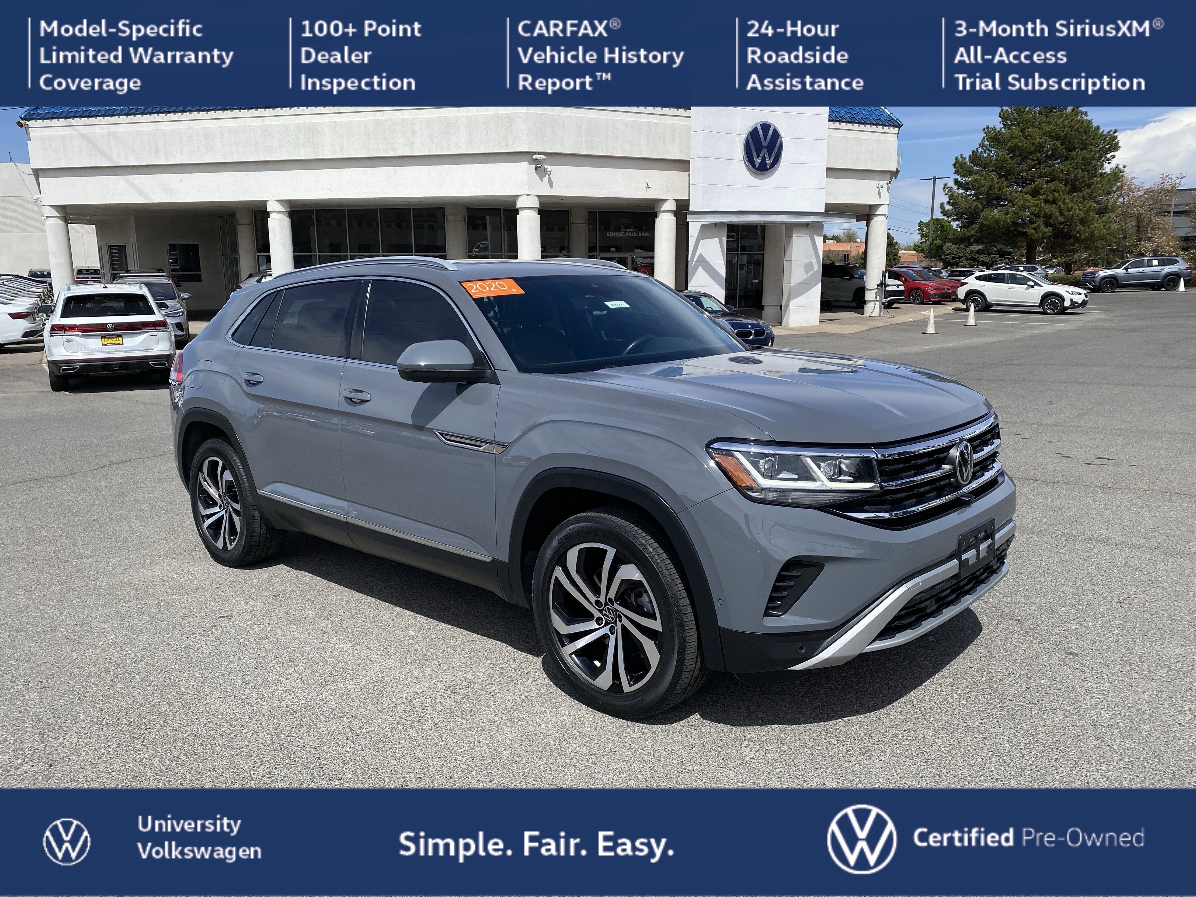Certified 2020 Volkswagen Atlas Cross Sport SEL Premium