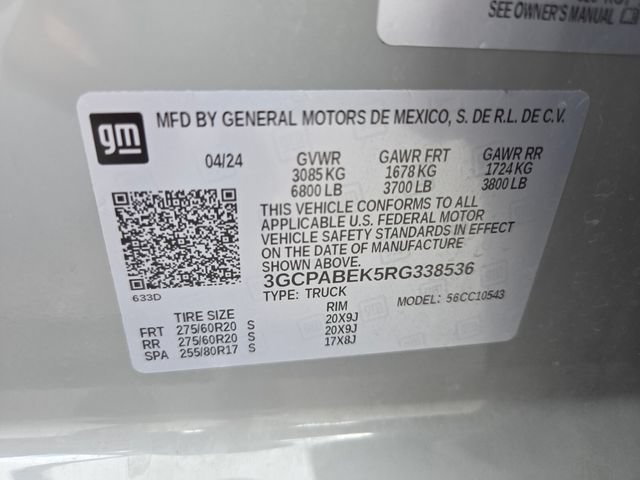 Used 2024 Chevrolet Silverado 1500 Custom RWD image 21
