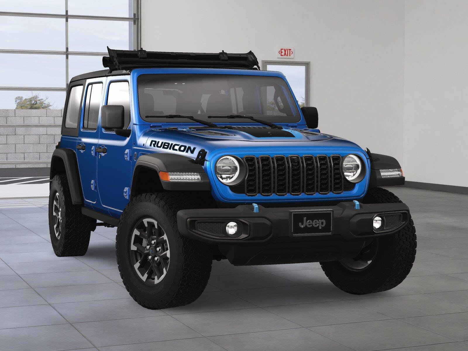 New 2024 Jeep Wrangler Unlimited Rubicon 4xe w/ Technology Group AWD/4WD image 21