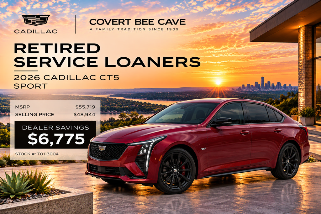 New 2026 Cadillac CT5 Sport