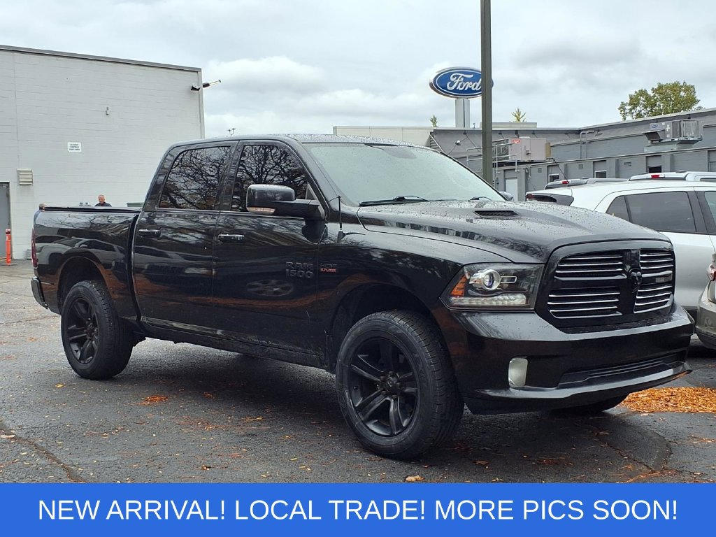 Used 2016 RAM 1500 Sport w/ Black Ram 1500 Sport Group