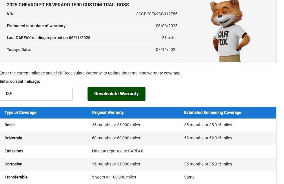 Used 2025 Chevrolet Silverado 1500 Custom Trail Boss image 62