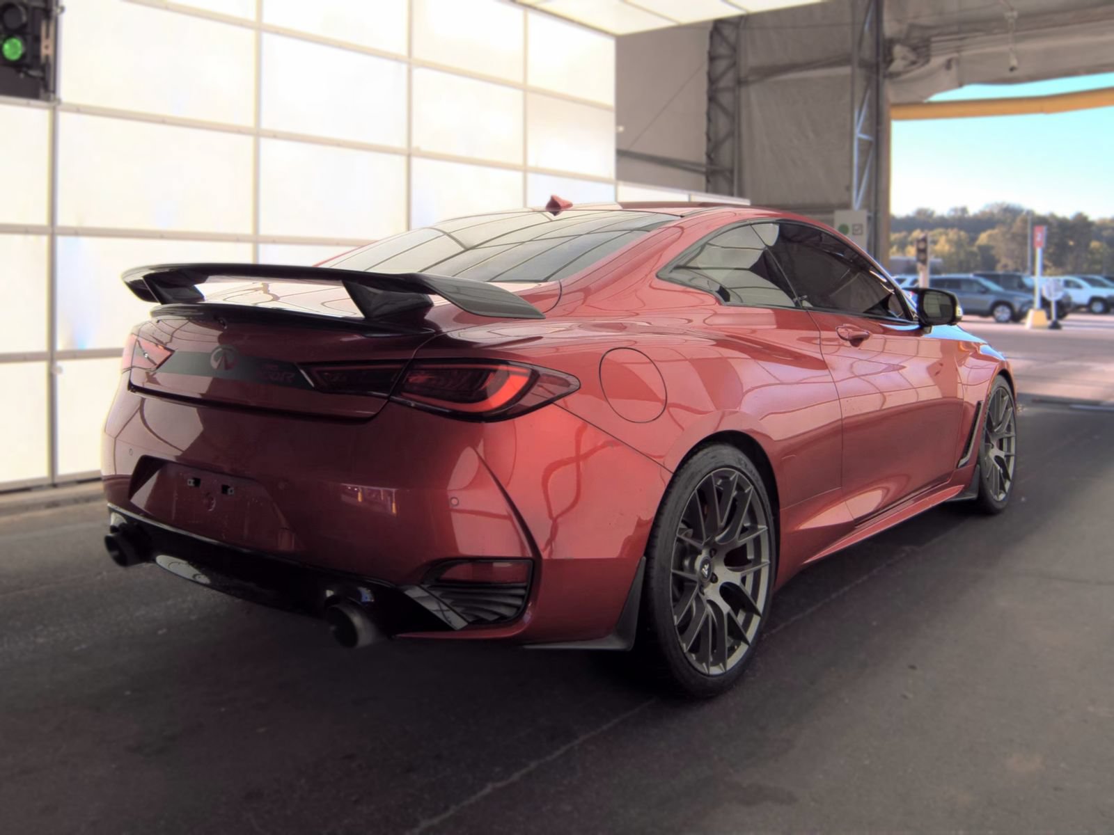 Used 2018 INFINITI Q60 Red Sport 400 w/ Pro Active Package AWD/4WD image 3