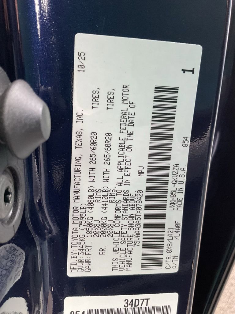 New 2026 Toyota Sequoia Platinum image 40