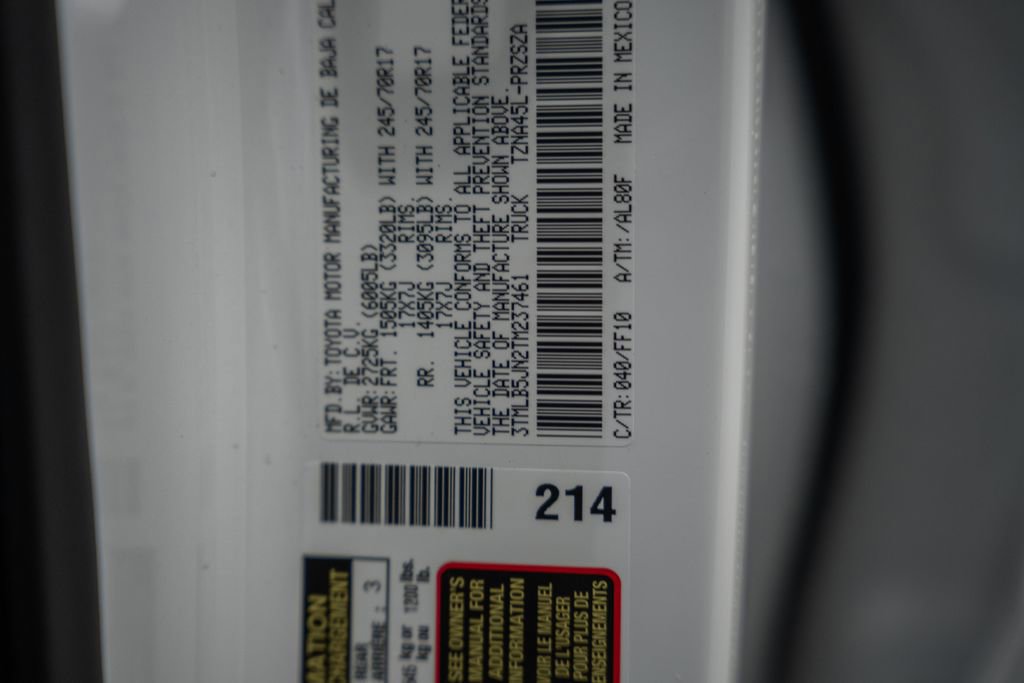 New 2026 Toyota Tacoma SR5 image 38