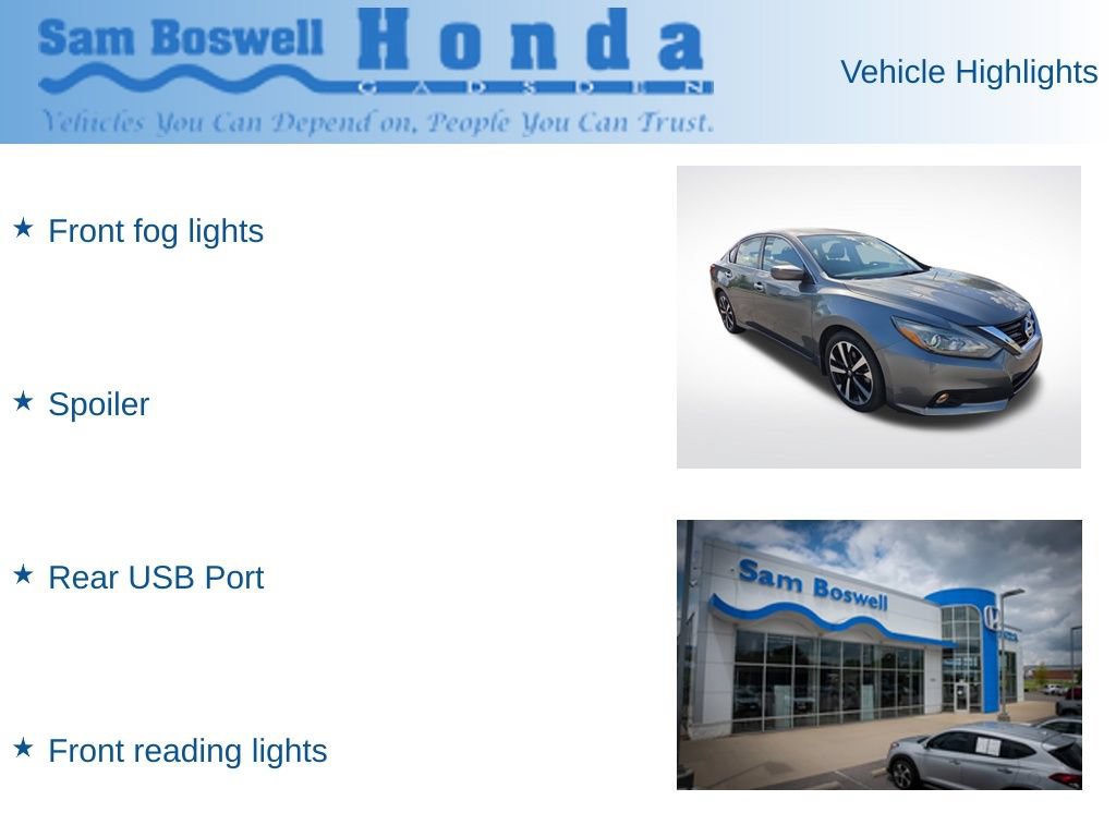 Used 2018 Nissan Altima 2.5 SR FWD image 6