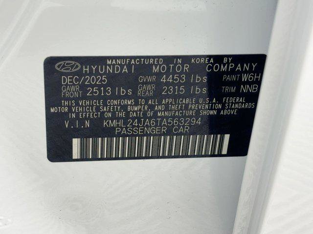 New 2026 Hyundai Sonata SE FWD image 19