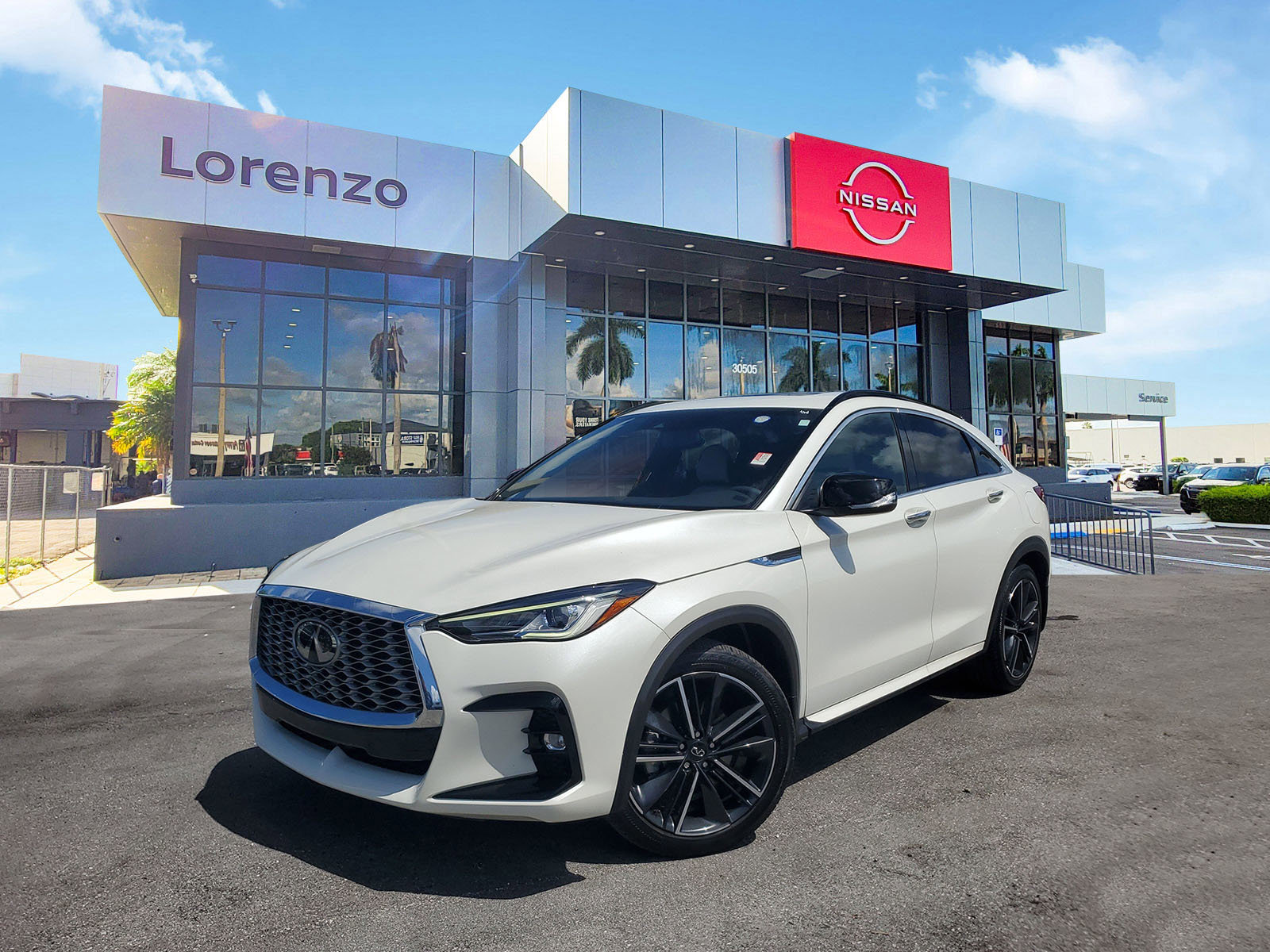 Used 2023 INFINITI QX55 Luxe w/ Cargo Package