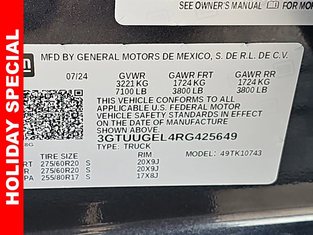 Used 2024 GMC Sierra 1500 Denali w/ Technology Package image 42