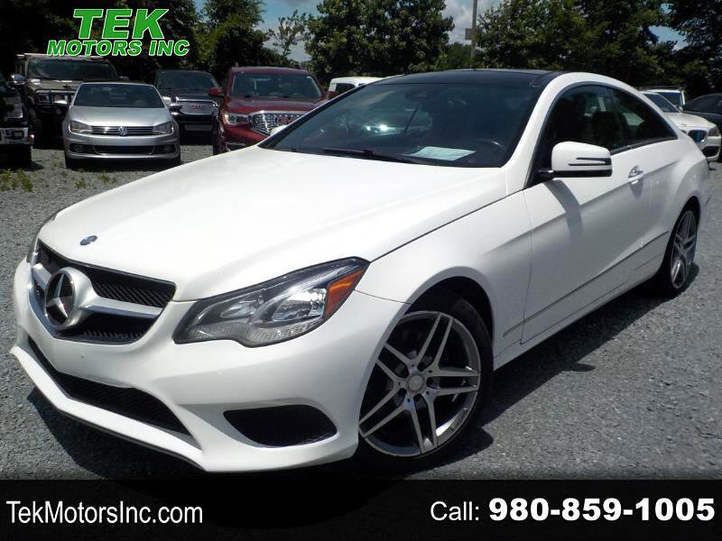 Used 2014 Mercedes-Benz E 350 4MATIC Coupe