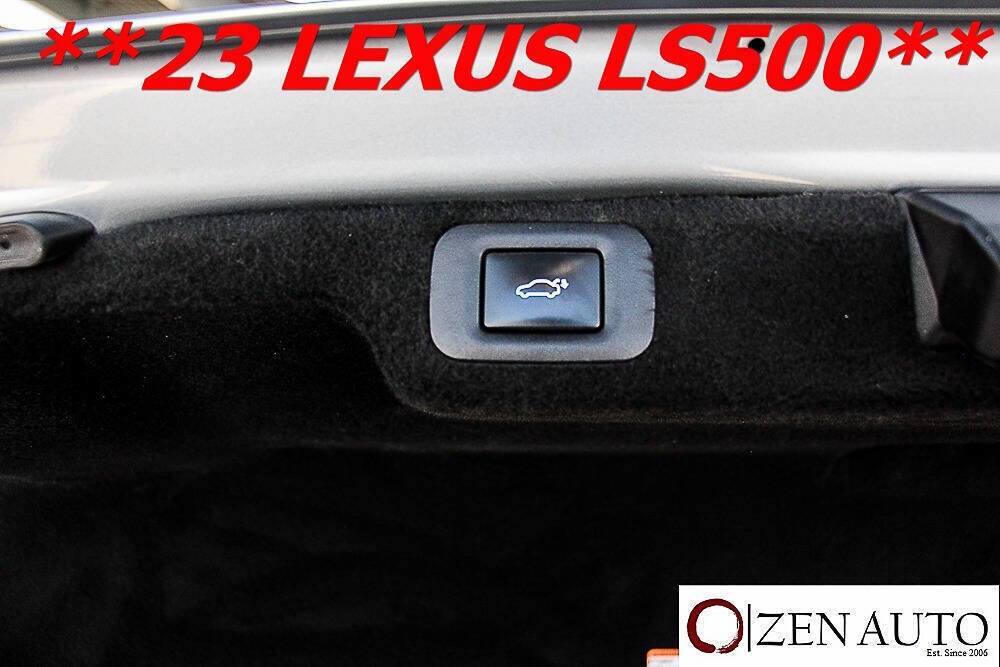 Used 2023 Lexus LS 500 w/ Accessory Package (Z1) RWD image 37