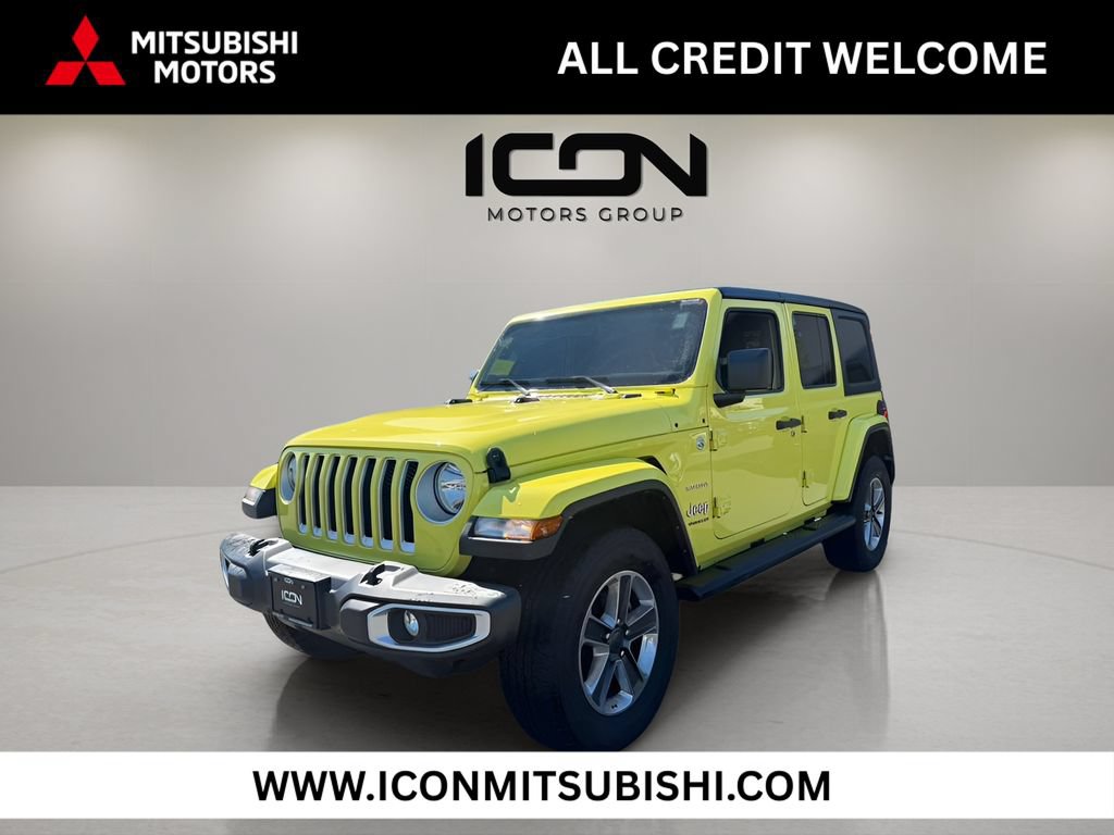Used 2023 Jeep Wrangler Unlimited Sahara w/ Cold Weather Group AWD/4WD image 1