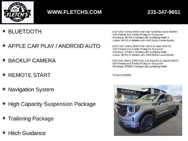 New 2026 GMC Sierra 1500 Elevation AWD/4WD image 2