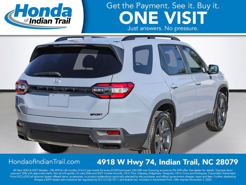 New 2026 Honda Pilot Sport image 2