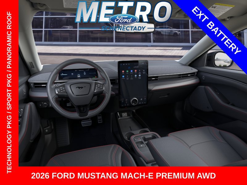New 2026 Ford Mustang Mach-E Premium w/ Sport Appearance Package AWD/4WD image 9