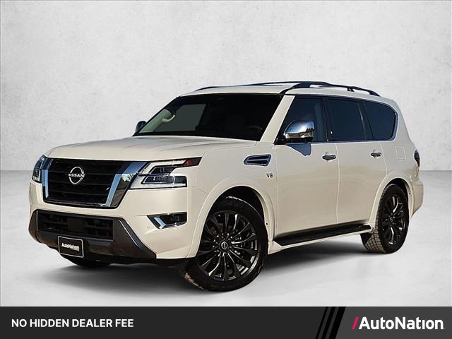 Used 2022 Nissan Armada Platinum w/ Captain's Chairs Package RWD video 1