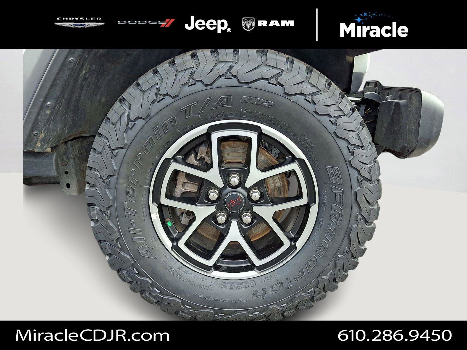 Certified 2025 Jeep Wrangler Unlimited Rubicon w/ Convenience Group image 8