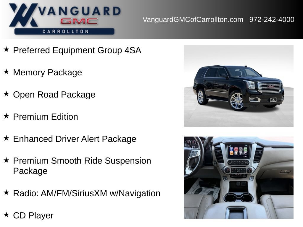 Used 2018 GMC Yukon SLT w/ Premium Edition RWD image 6