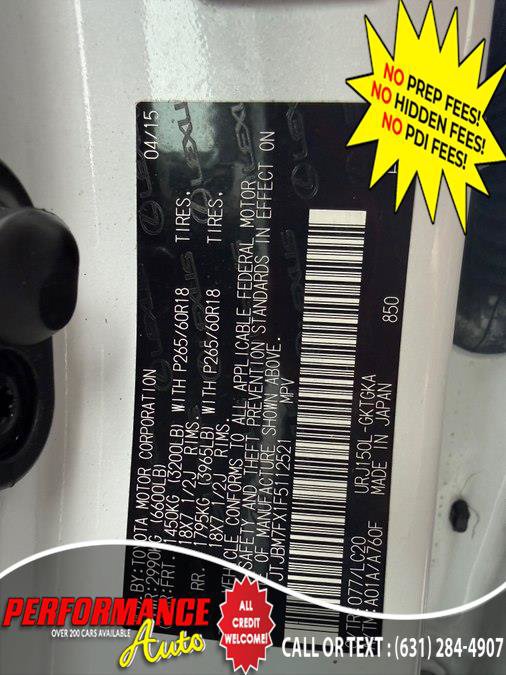 Used 2015 Lexus GX 460 w/ Navigation Package AWD/4WD image 29